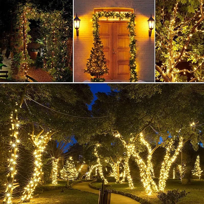 Sol-LED eventyrlys, 20 eller 50 LEDs