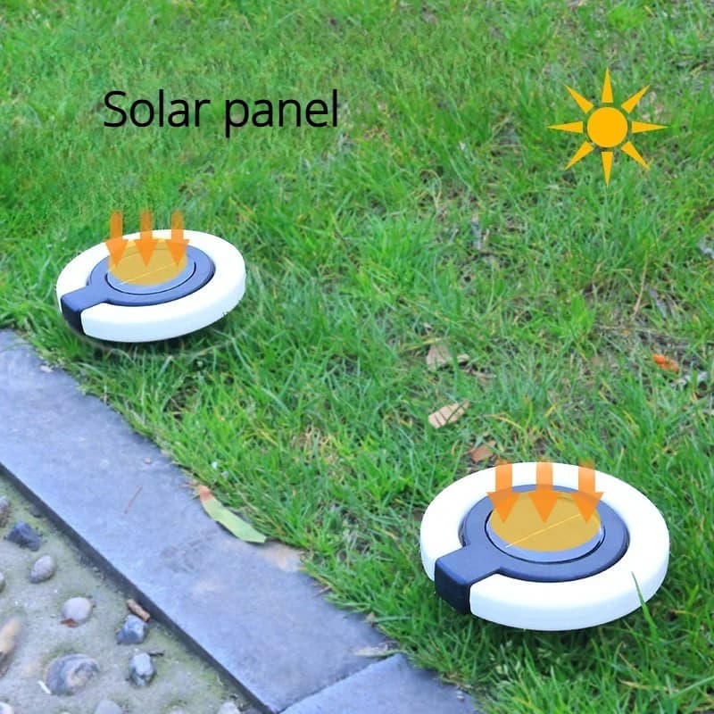Vandtæt Solar Apertur Have-/Græslampe