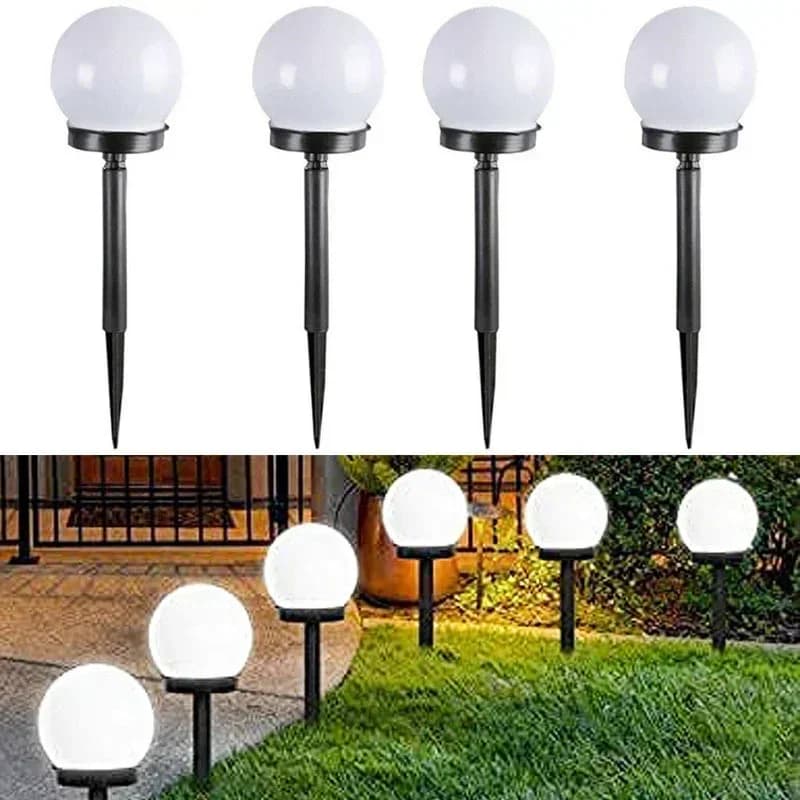 Solcelledrevet LED havekuglelys